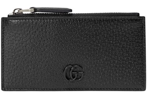 gucci marmont zip wallet|gucci marmont coin case.